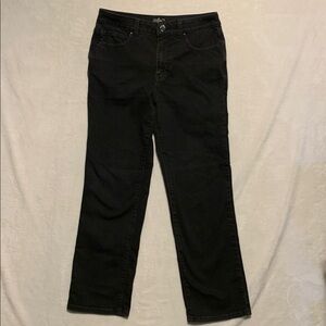 Maurices Black Straight Leg Women Jeans